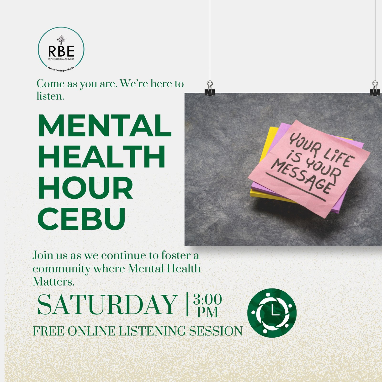 Mental Health Hour Cebu